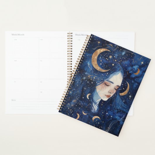 Lunar Dreamscape Spiraal Planner (Display)