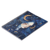 Lunar Dreamscape Spiral Journal Notitieboek (Linkerzijde)