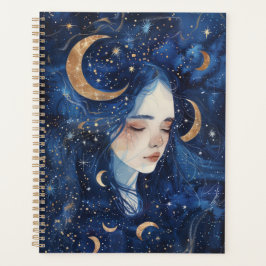 Lunar Dreamscape Spiral Planner