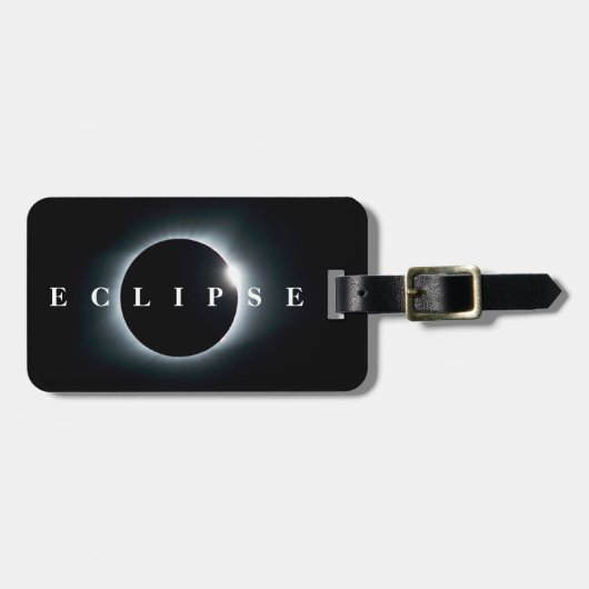 Lunar Eclipse Afbeeldingen Pics of Lunar Eclipse P Bagagelabel (Voorkant horizontaal)