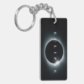 Lunar Eclipse Afbeeldingen Pics of Lunar Eclipse P Sleutelhanger (Voorkant Links)