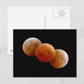 Lunar Eclipse Briefkaart (Voorkant / Achterkant)