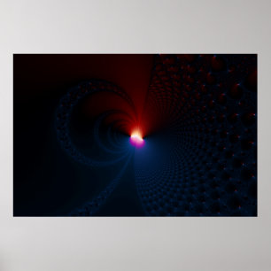 Lunar Eclipse - Fractal Poster