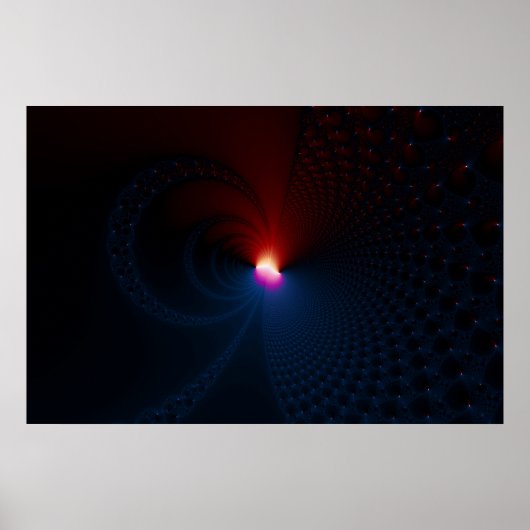 Lunar Eclipse - Fractal Poster (Voorkant)