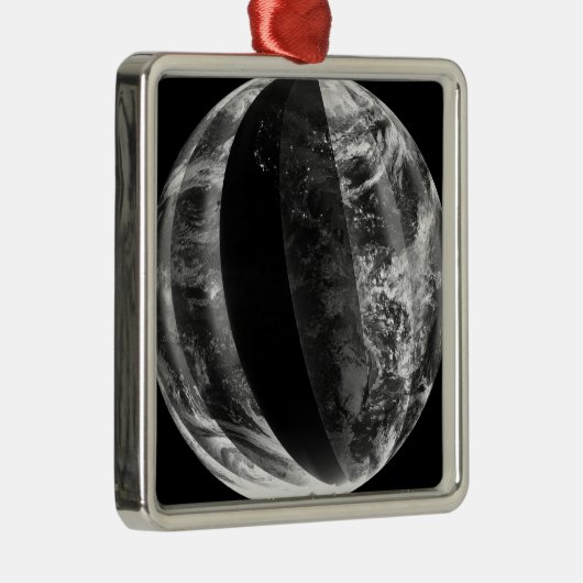 Lunar eclipse metalen ornament (Rechts)