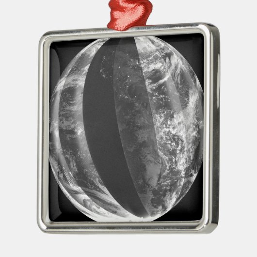 Lunar eclipse metalen ornament (Links)