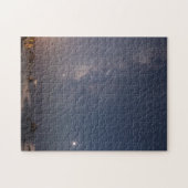 Lunar Eclipse & Milky Way | Bandon Beach Oregon Legpuzzel (Horizontaal)