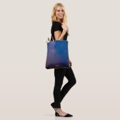 Lunar Eclipse & Milky Way | Bandon Beach, Oregon Tote Bag (Op model)