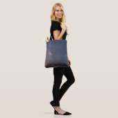 Lunar Eclipse & Milky Way | Bandon Beach Oregon Tote Bag (Op model)
