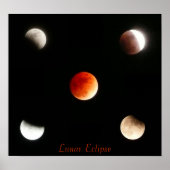 Lunar Eclipse Poster (Voorkant)