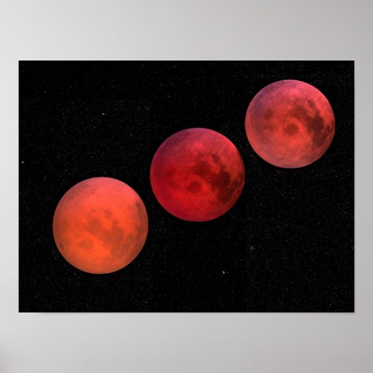 Lunar Eclipse Poster (Voorkant)