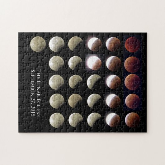 Lunar Eclipse Puzzle Legpuzzel (Horizontaal)