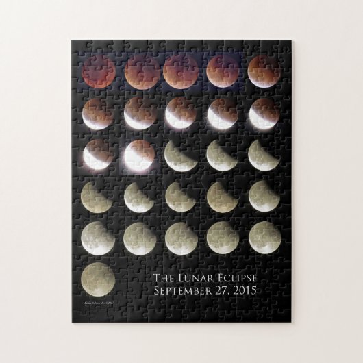 Lunar Eclipse Puzzle Legpuzzel (Verticaal)
