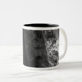 Lunar eclipse tweekleurige koffiemok (Voorkant rechts)