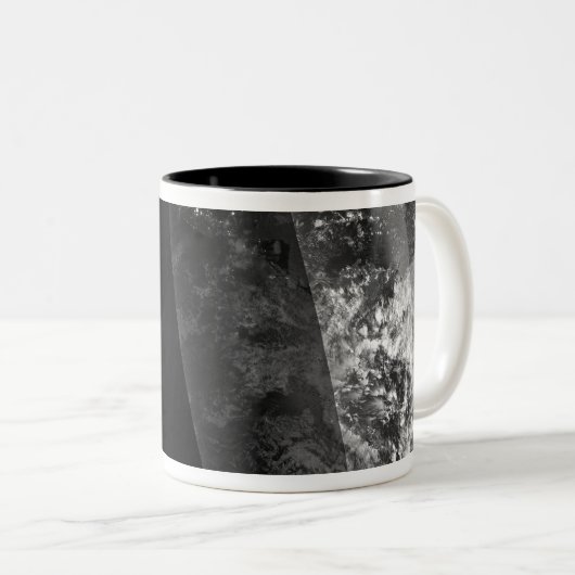 Lunar eclipse tweekleurige koffiemok (Voorkant rechts)