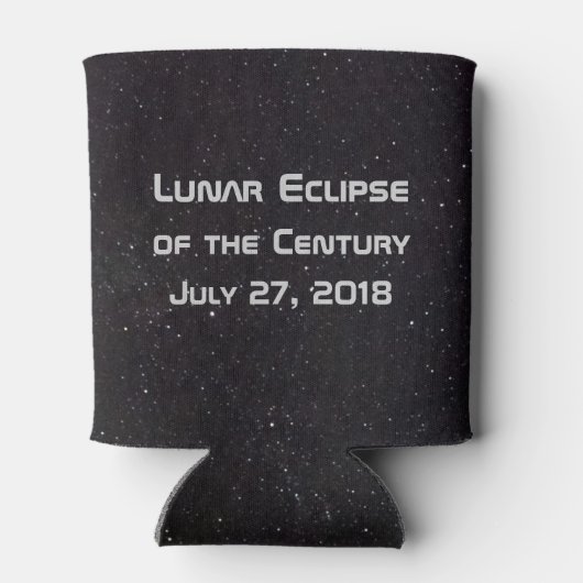 Lunar Eclipse van de eeuw Blikjeskoeler (Achterkant)