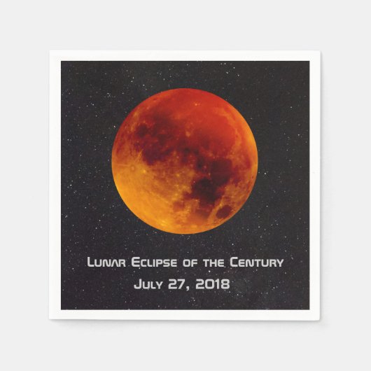 Lunar Eclipse van de eeuw Servet (Voorkant)
