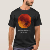 Lunar Eclipse van de eeuw T-shirt (Voorkant)