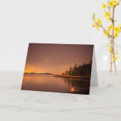 Lunar Eclipse | Victoria, British Columbia Kaart (Gele Bloem)