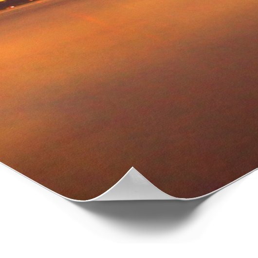 Lunar Eclipse Victoria, British Columbia Poster (Hoek)