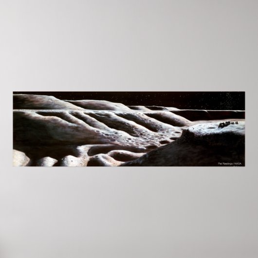 Lunar Exploration Poster (Voorkant)