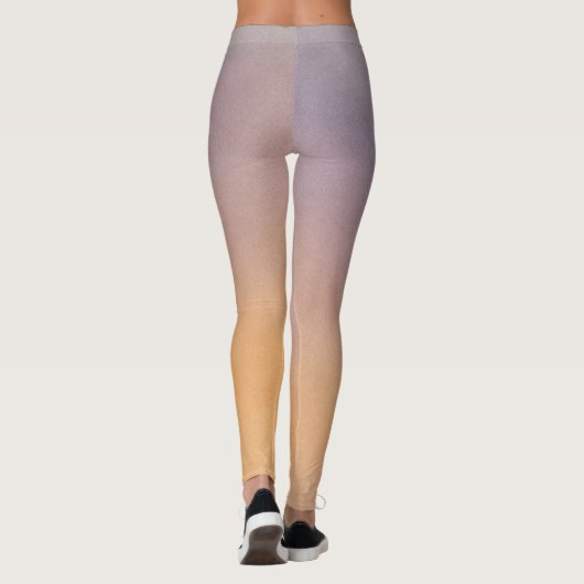 Lunar Fade – Hemelse gloeigradiënt Leggings (Achterkant)