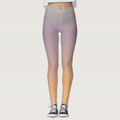 Lunar Fade – Hemelse gloeigradiënt Leggings (Voorkant)