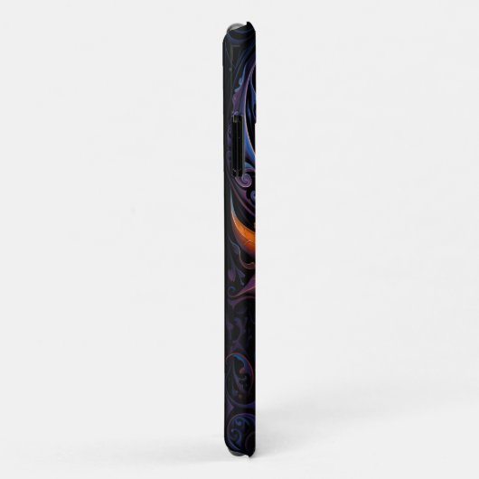 Lunar Fervor: Swirling Nebula Phone Case (Achterkant/rechts)