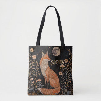Lunar Fox Tuin Bosgrond Tote Bag