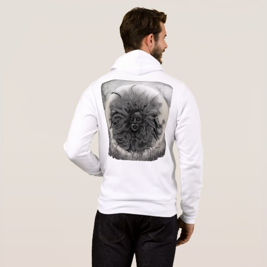 Lunar Fury Hoodie (Achterkant volledig)