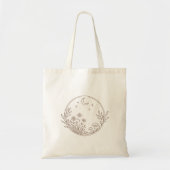 Lunar Garden Portal Design Tote Bag (Voorkant)
