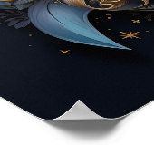 Lunar Garden Wreath Poster (Hoek)