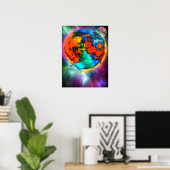 Lunar Genesis Poster (Thuiskantoor)