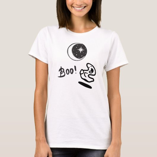 Lunar Ghost Boo T-shirt (Voorkant)