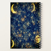 Lunar Glow Celestial Dreams Notitieboek (Achterkant)