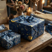 Lunar Glow Celestial Moon Cadeaupapier