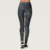Lunar Glow, Elegant maanlicht Leggings (Achterkant)