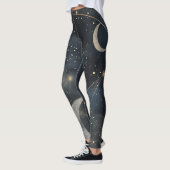 Lunar Glow, Elegant maanlicht Leggings (Links)