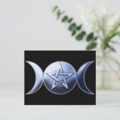 Lunar Goddess Briefkaart (Staand voorkant)