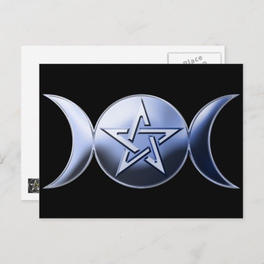 Lunar Goddess Briefkaart (Voorkant / Achterkant)