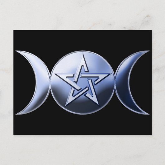 Lunar Goddess Briefkaart (Voorkant)