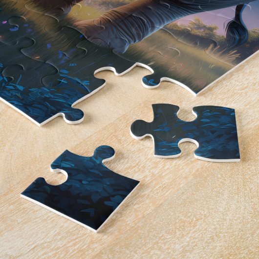 Lunar Guardian Elephant Legpuzzel (Zijkant)
