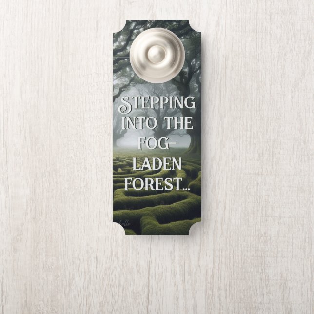 Lunar Harvest - Maze Deurhanger (Op knop)