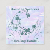 Lunar holografisch Visitekaartje (Voorkant)