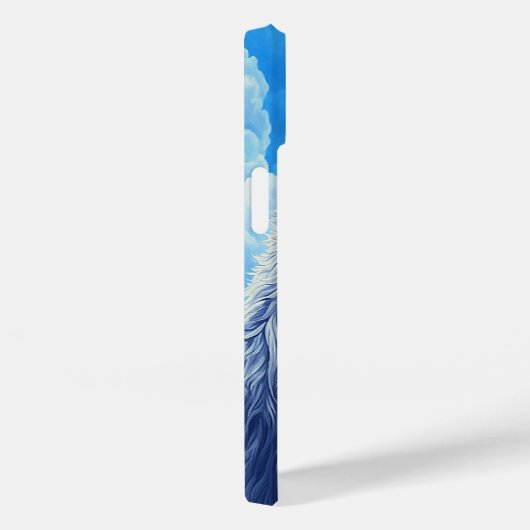 🐺 Lunar Howl iPhone Case (Achterkant / Rechts)