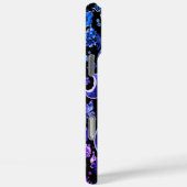 Lunar iPhone Zwart Hoesje – Celestial Moon Design (Achterkant / Rechts)