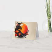 Lunar Jaar van de Draak Kaart (Voorkant)