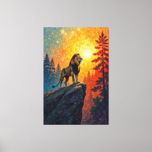 Lunar King Canvas Afdruk (Voorkant)