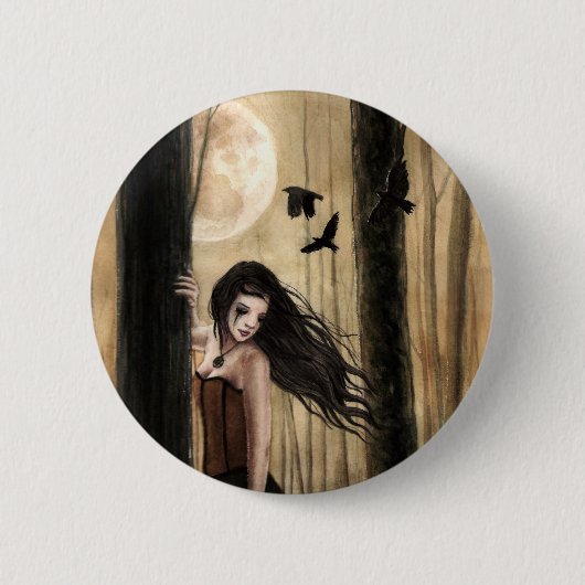 Lunar Lament Gothic Button (Voorkant)