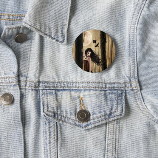 Lunar Lament Gothic Button (In situ)